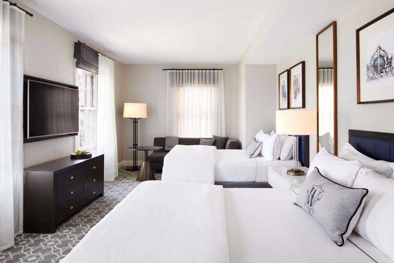 The Whitney Hotel Boston Zewnętrze zdjęcie A guest room at the Hotel Commonwealth